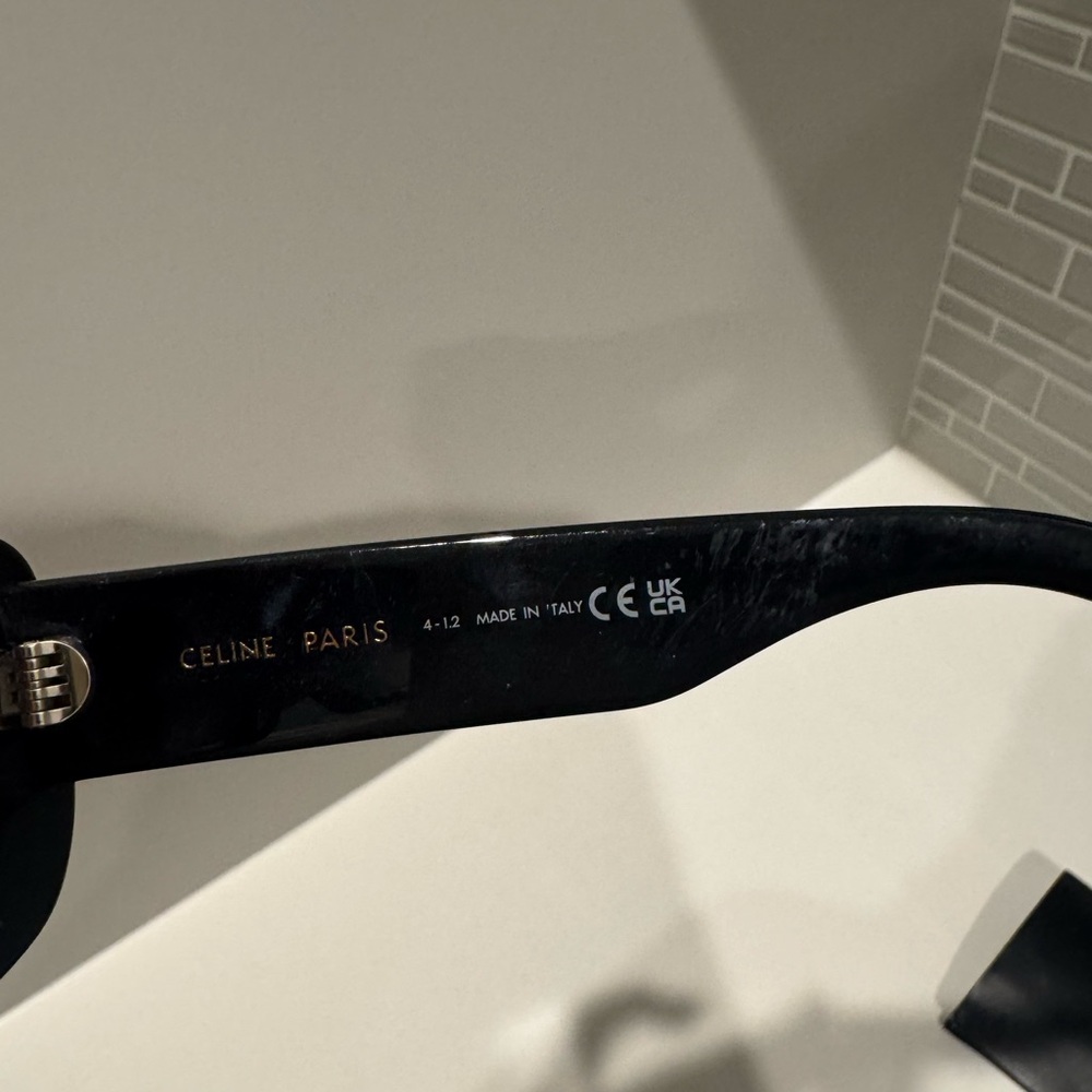 Celine Glossy Black Sunglasses - Picture 4 of 4
